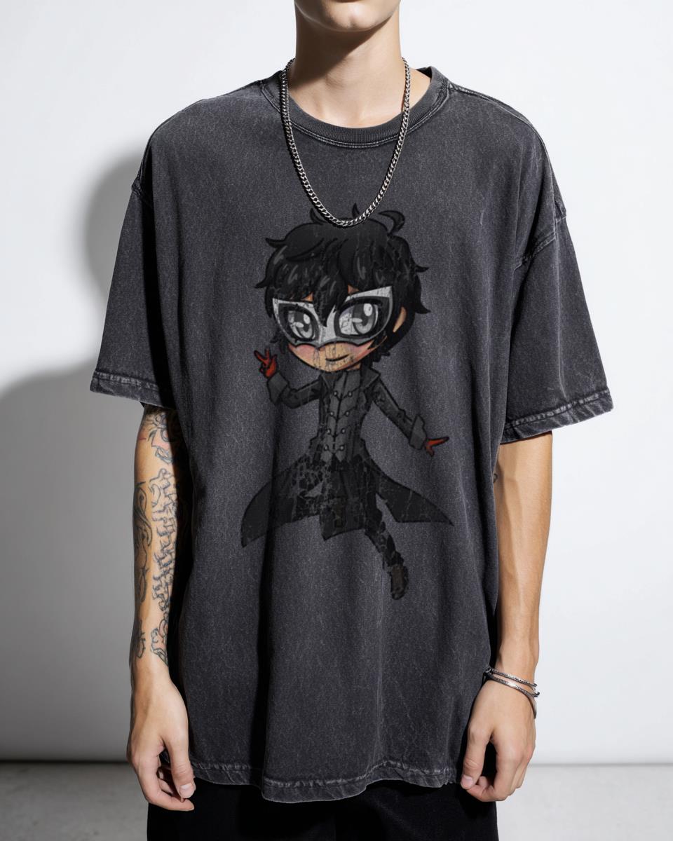 Persona 5 Joker Chibi T-Shirt | Anime Gaming Kawaii Tee