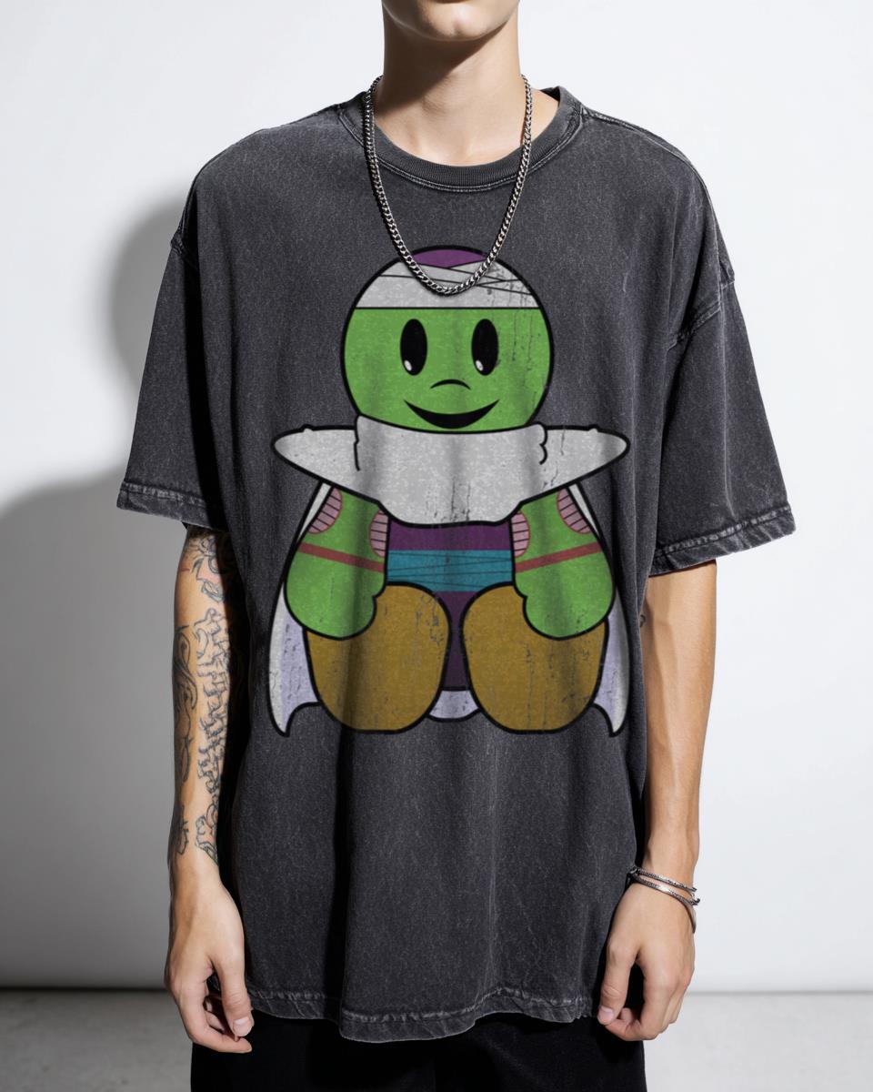 Piccolo Pal Dragon Ball Z Anime Graphic T-Shirt - DBZ Nerd Geek Wear Apparel for Unisex