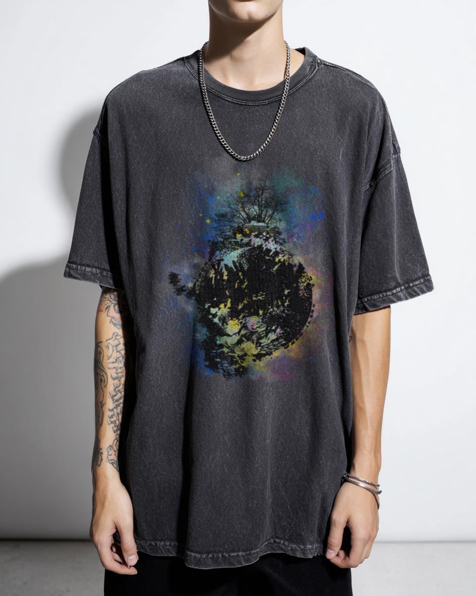 Planet Fusion 2 T-Shirt | Dreamy Space Wildlife Graphic Tee