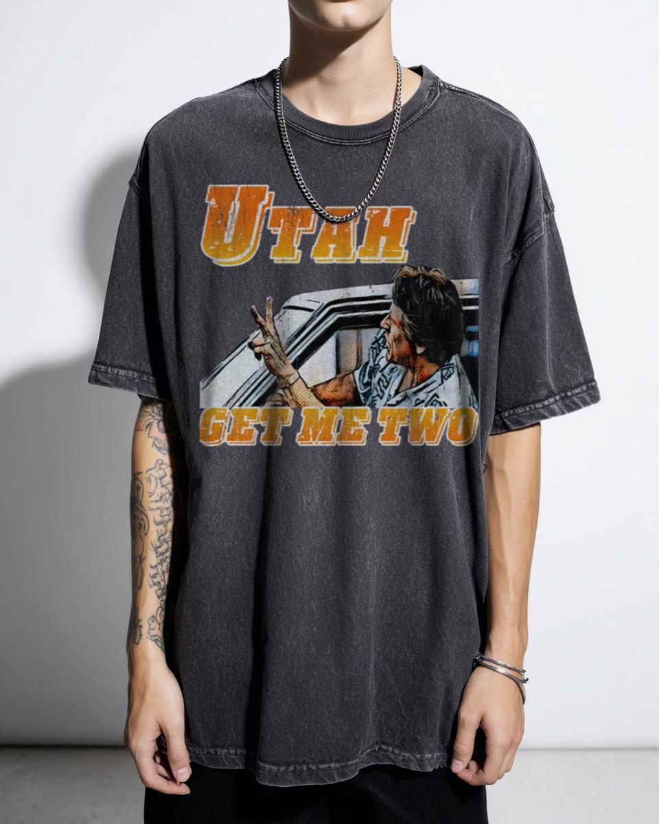 Point Break 'Utah, Get Me Two' 90s Movie Quote T-Shirt - Classic Action Film