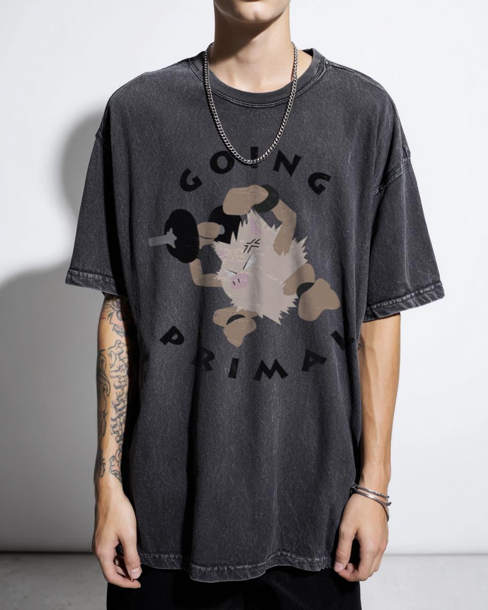 Pokemon Primeape Going Primal Gym T-Shirt