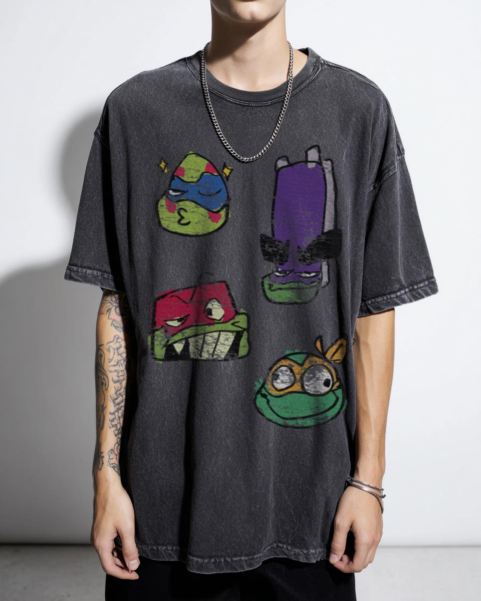 Poorly Drawn TMNT T-Shirt | Ninja Turtles Fan Art Graphic
