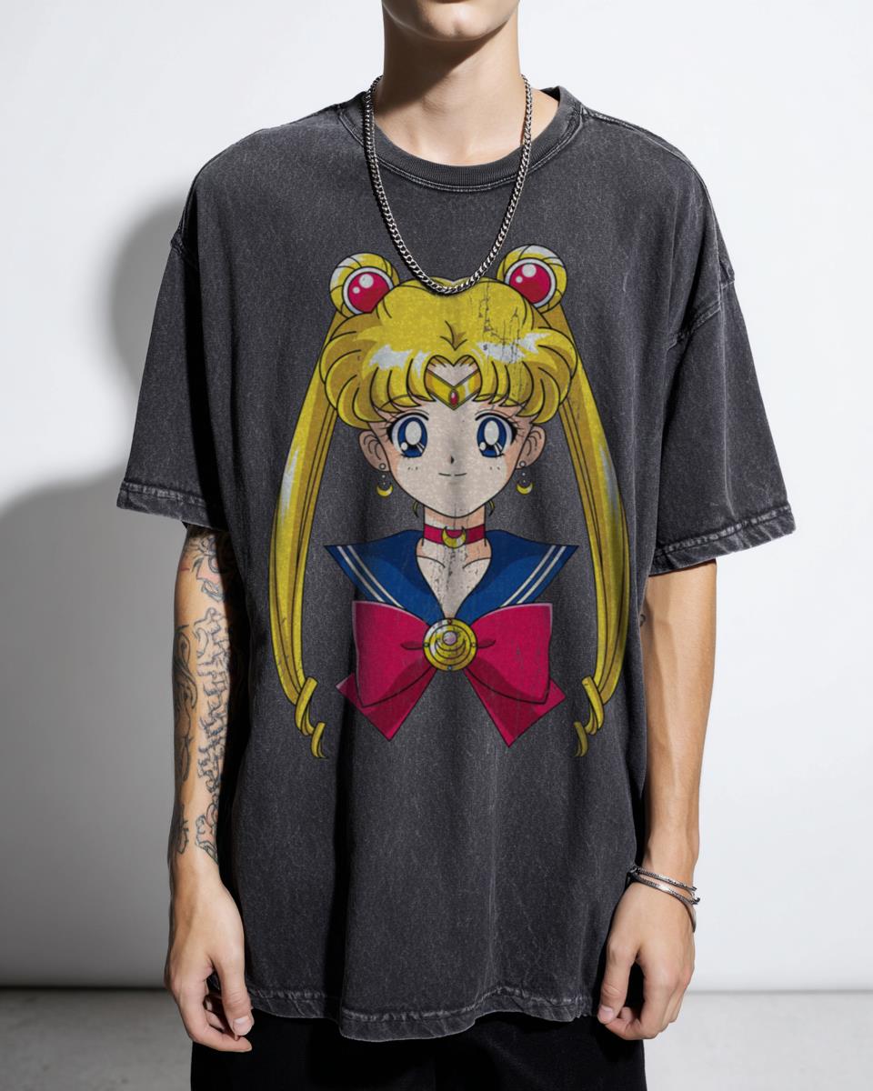 Pretty Guardian Sailor Moon T-Shirt - Usagi Tsukino Manga Anime Tee