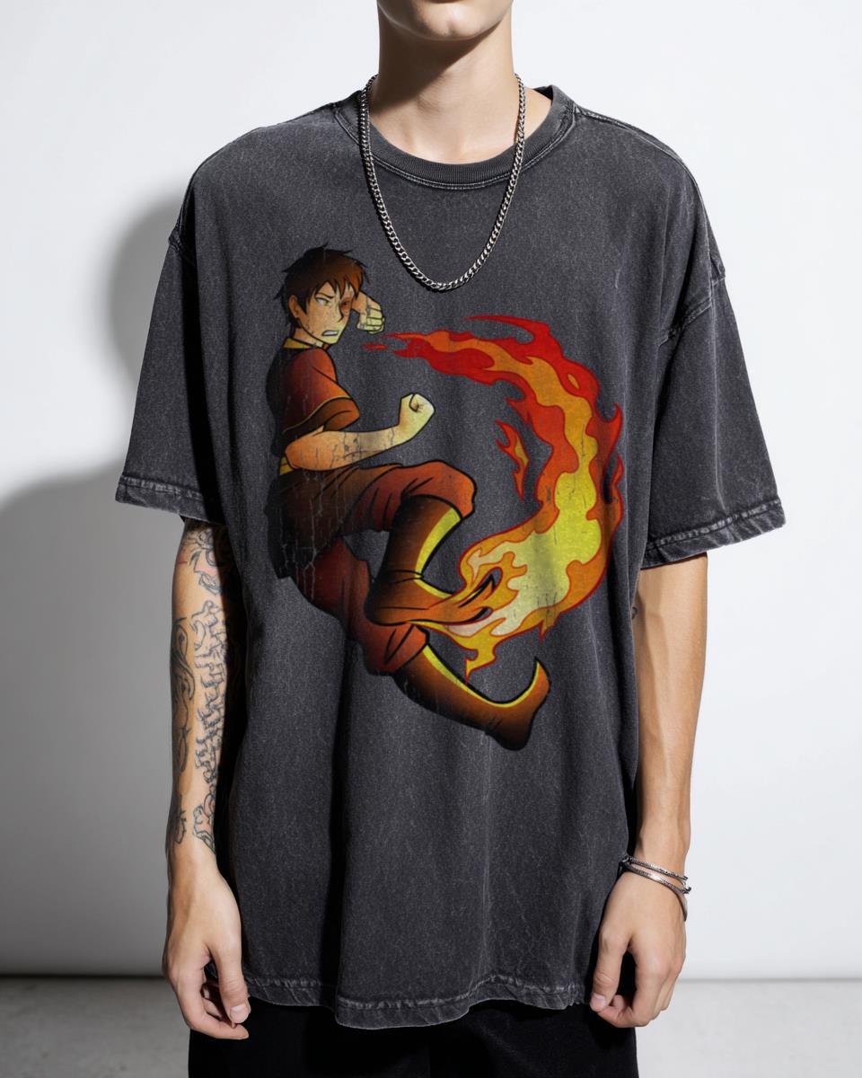Prince Zuko Fire Nation Avatar The Last Airbender T-Shirt - Anime Fan Unisex