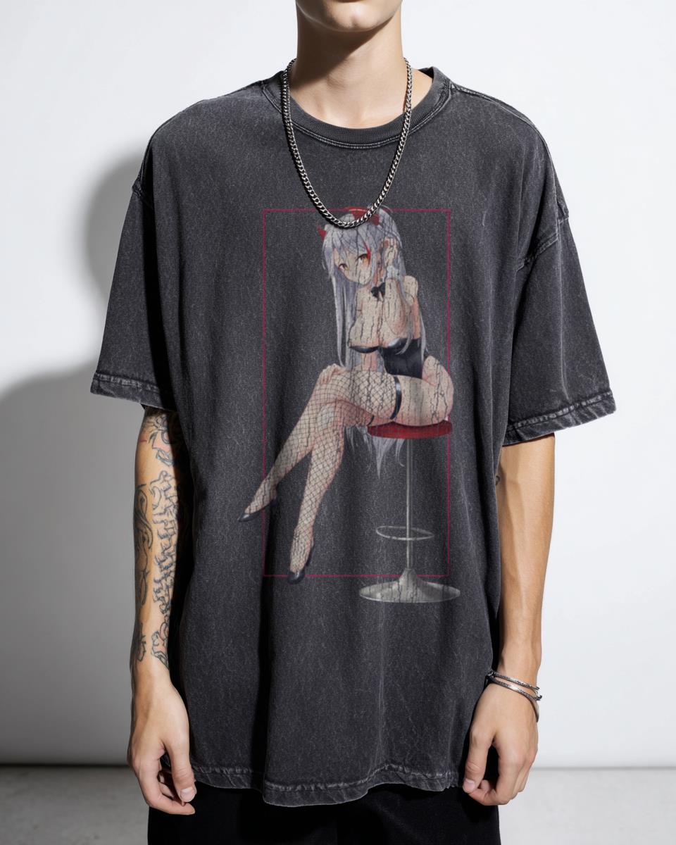 Prinz Eugen Azur Lane Anime Tee | Cute Waifu Graphic Shirt