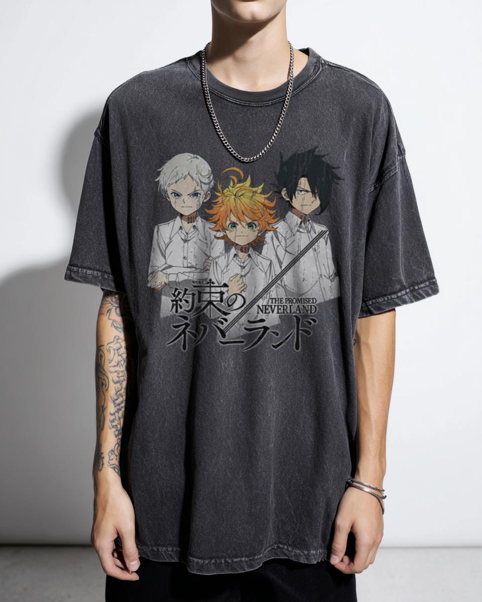 Promised Neverland Anime T-Shirt | Yakusoku No Neverland Fan Art