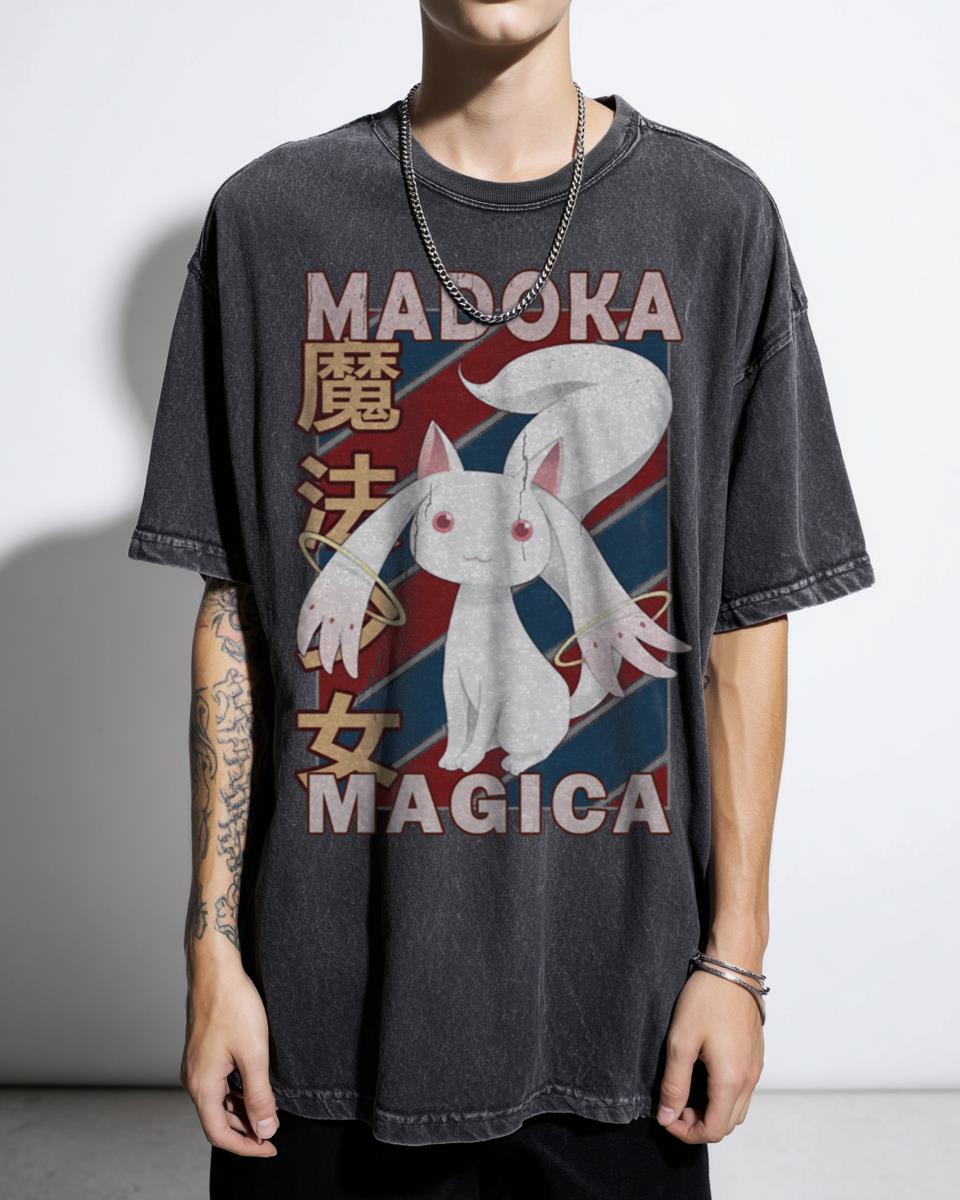 Puella Magi Madoka Magica Anime T-Shirt - Magical Girl Movie Fan Gift