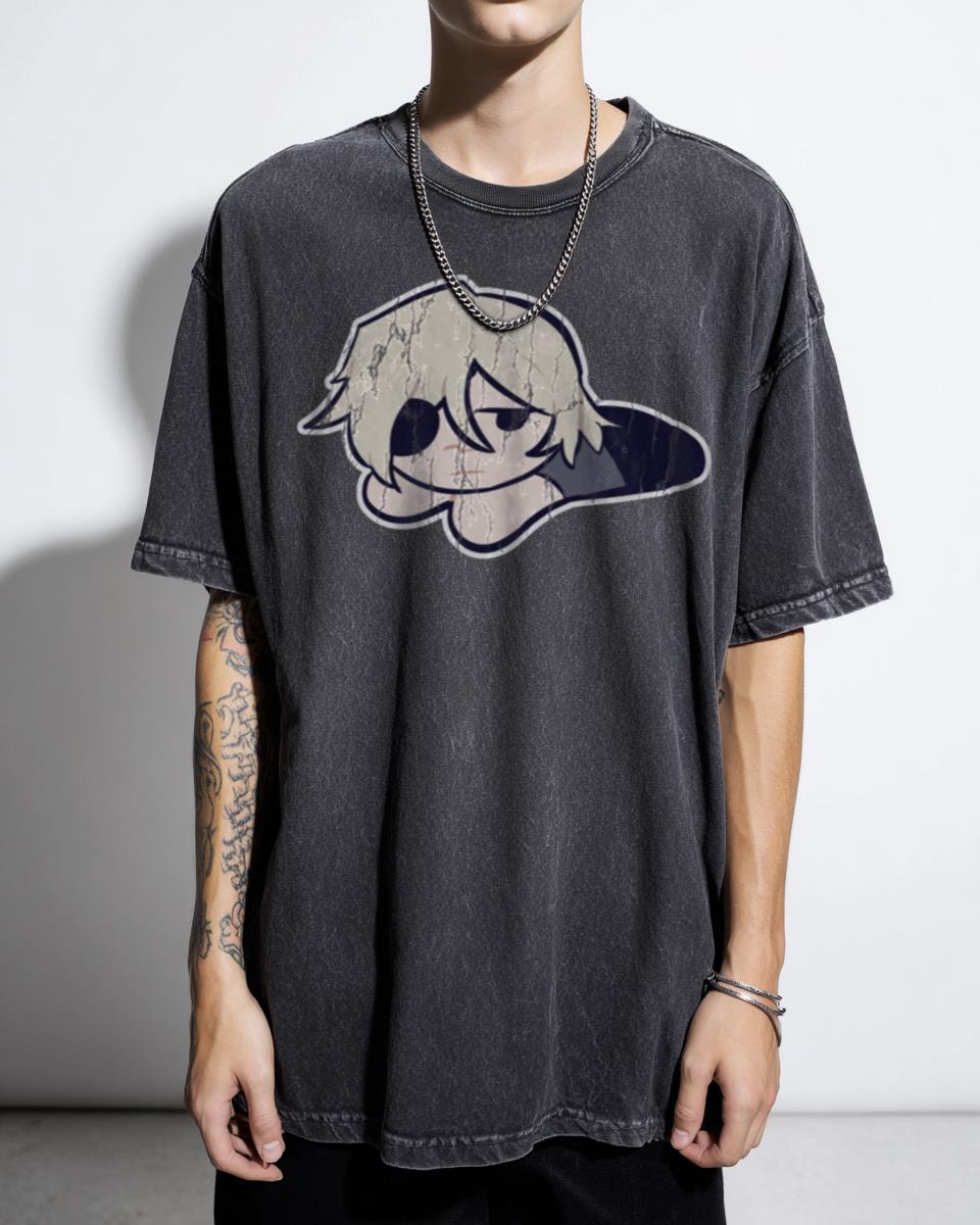 Quanxi Squish Chibi Chainsaw Man T-Shirt - Cute Anime Fan Art