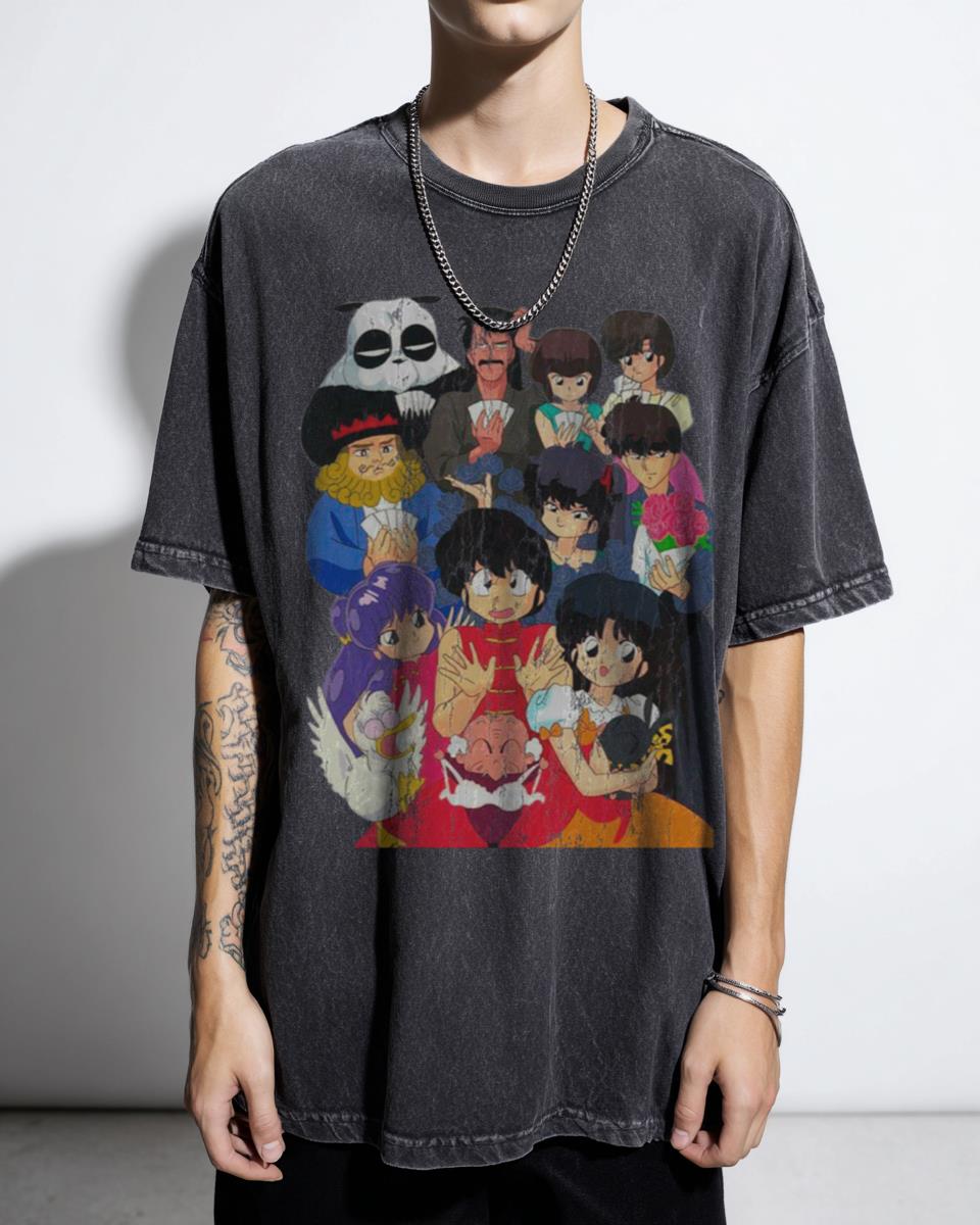 Ranma 1/2 AllStar Anime T-Shirt | 90s Cartoon Fan Tee
