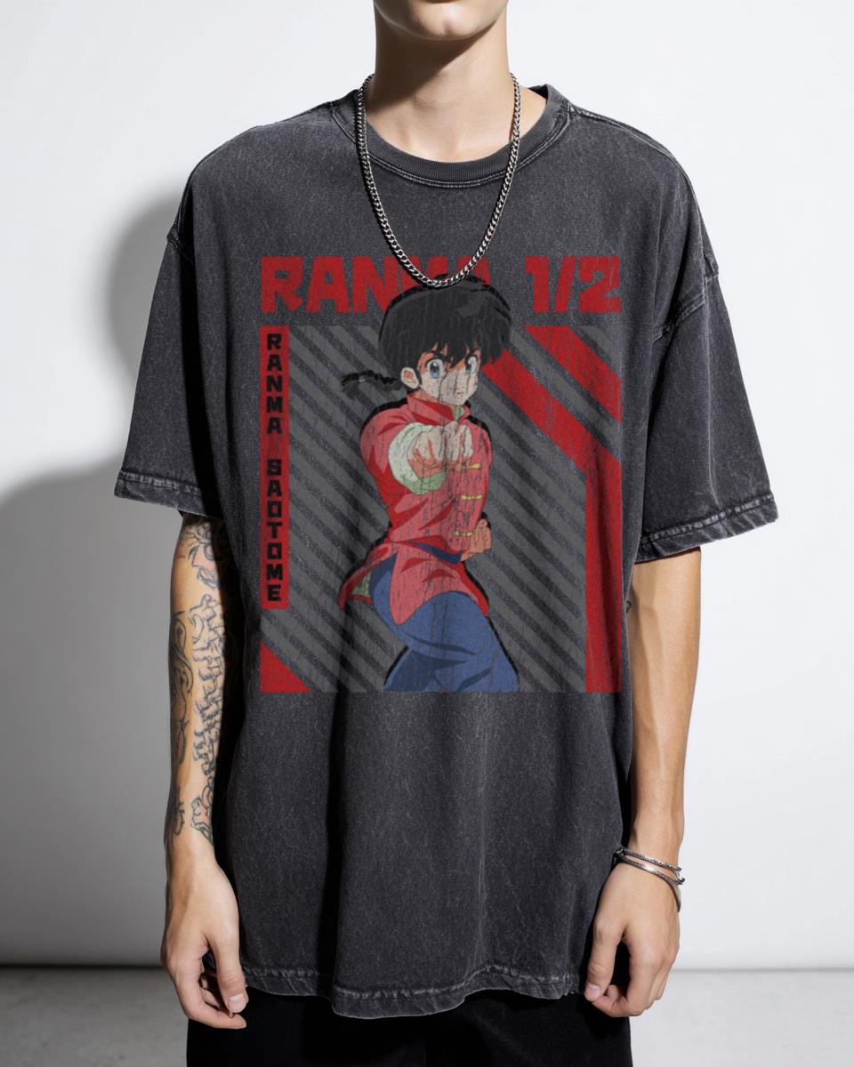 Ranma Saotome Ranma 1/2 T-Shirt | 90s Anime Manga Fan Art