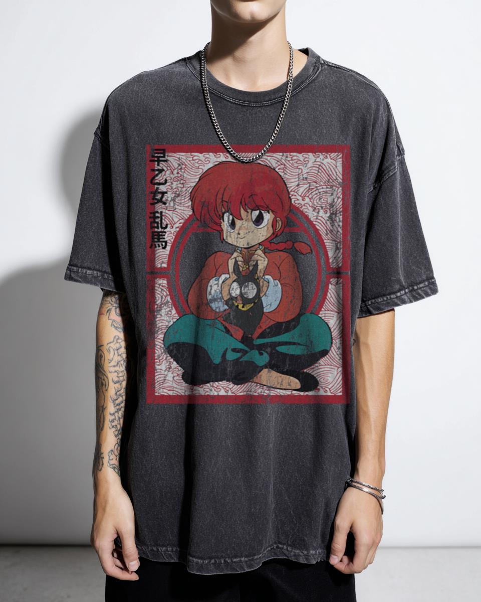 RanmaRed Ranma 1/2 T-Shirt | Classic Anime Manga Fan Art