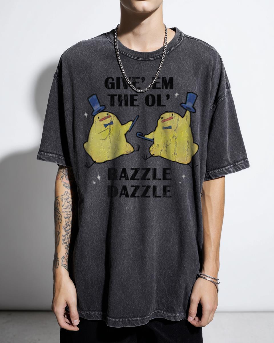 Razzle Dazzle Birdblobs Cartoon Magician T-Shirt - Cute Animal Chick Duckling