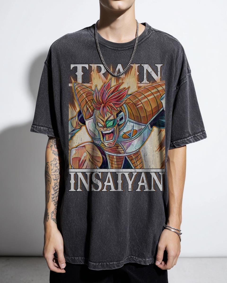 Recoome Train Insaiyan Dragon Ball Z T-Shirt - Ginyu Force Gym Anime Tee