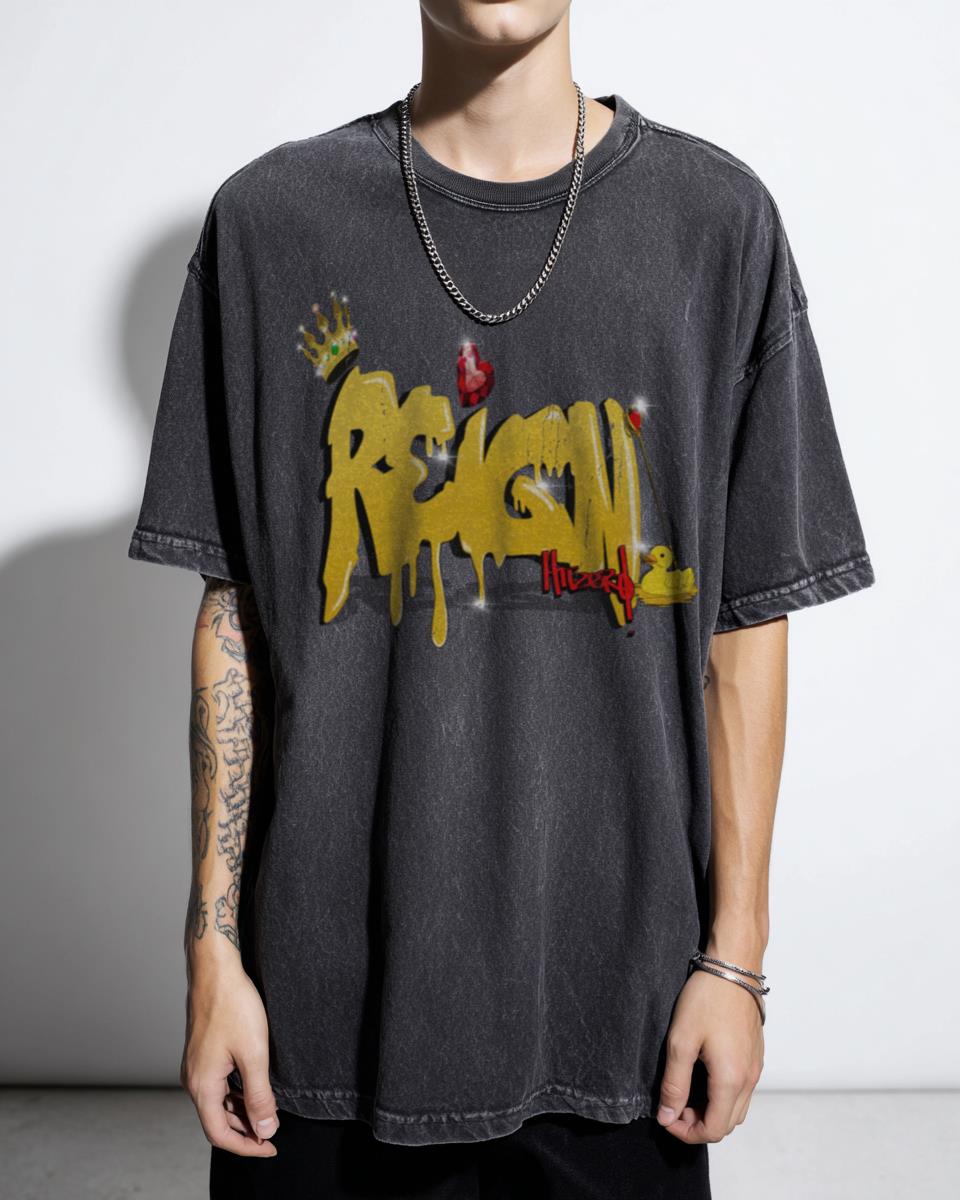 Reign Graffiti T-Shirt | Urban Street Art Graphic Tee