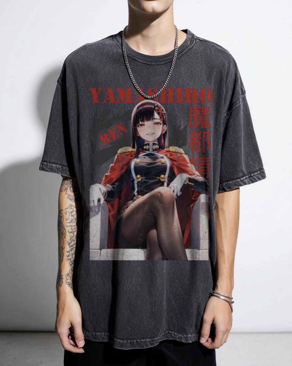 Ren Yamashiro T-Shirt | Mato Seihei no Slave Anime Fan Art