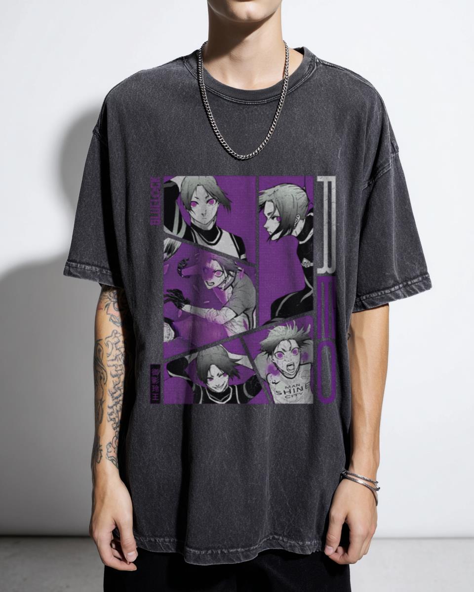Reo Mikage Blue Lock T-Shirt | Football Anime Manga Art
