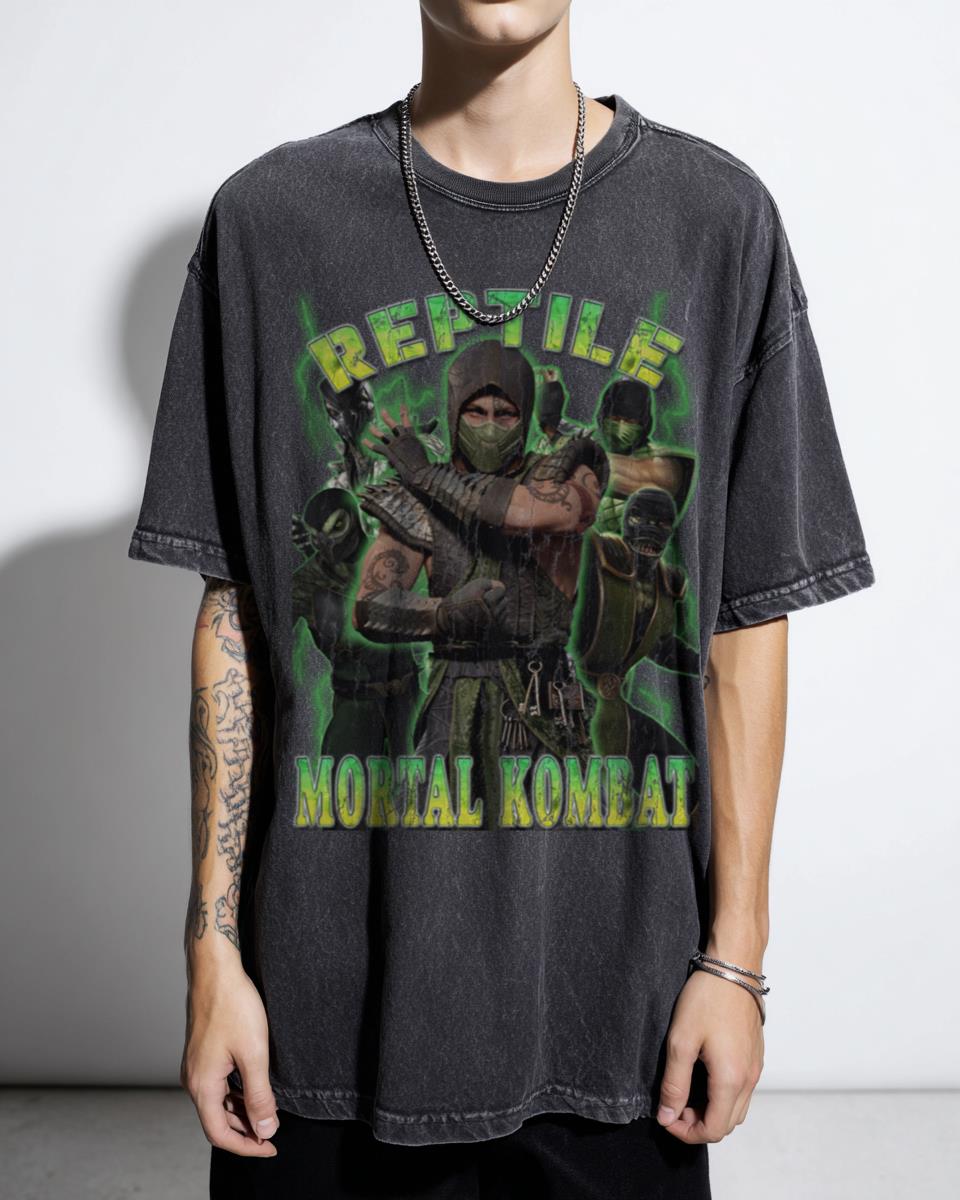 Reptile Mortal Kombat 1 T-Shirt | MK Fighting Game Tee