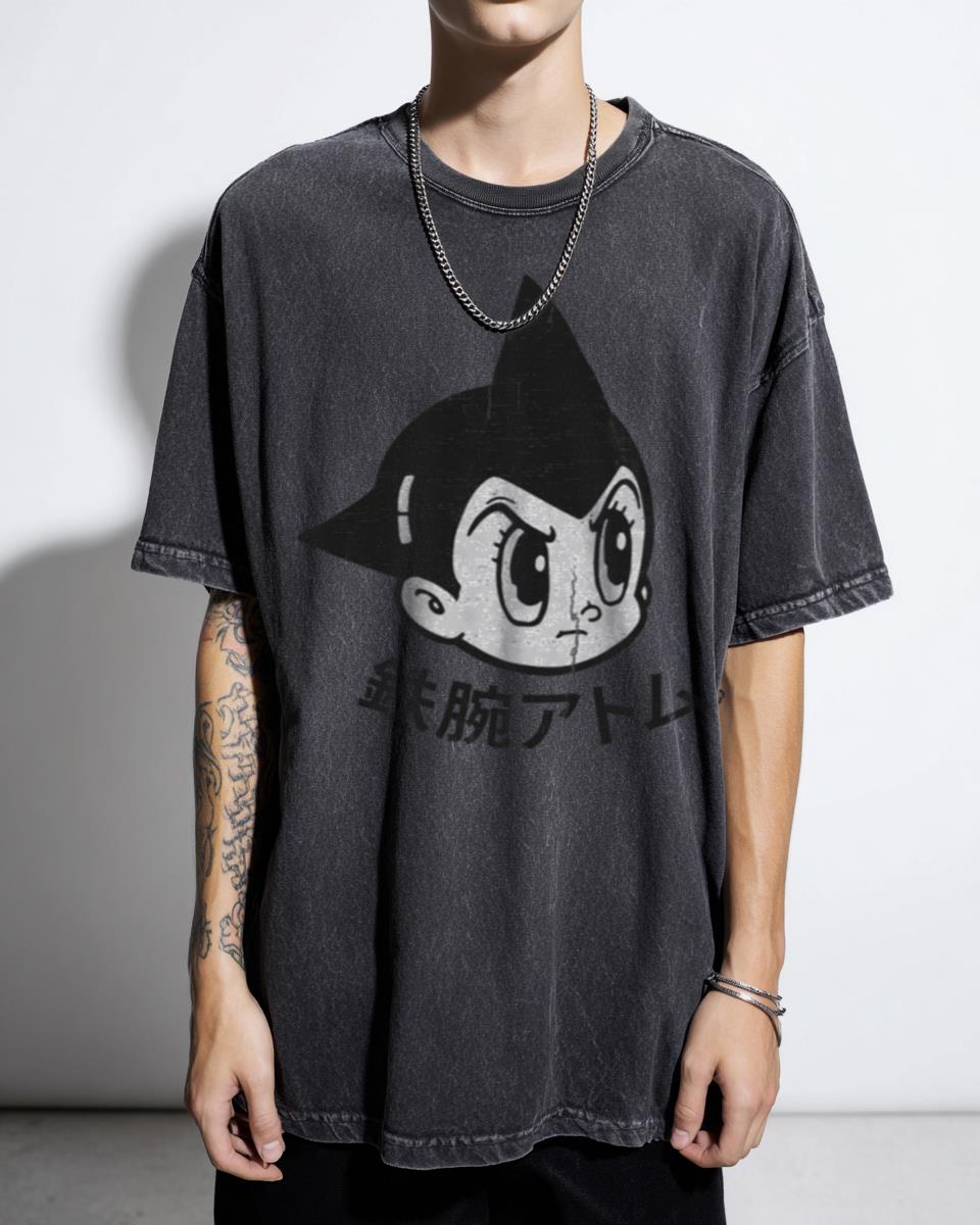 Retro Astro Boy Japanese Manga Robot T-Shirt - Classic Anime Nerd Tee
