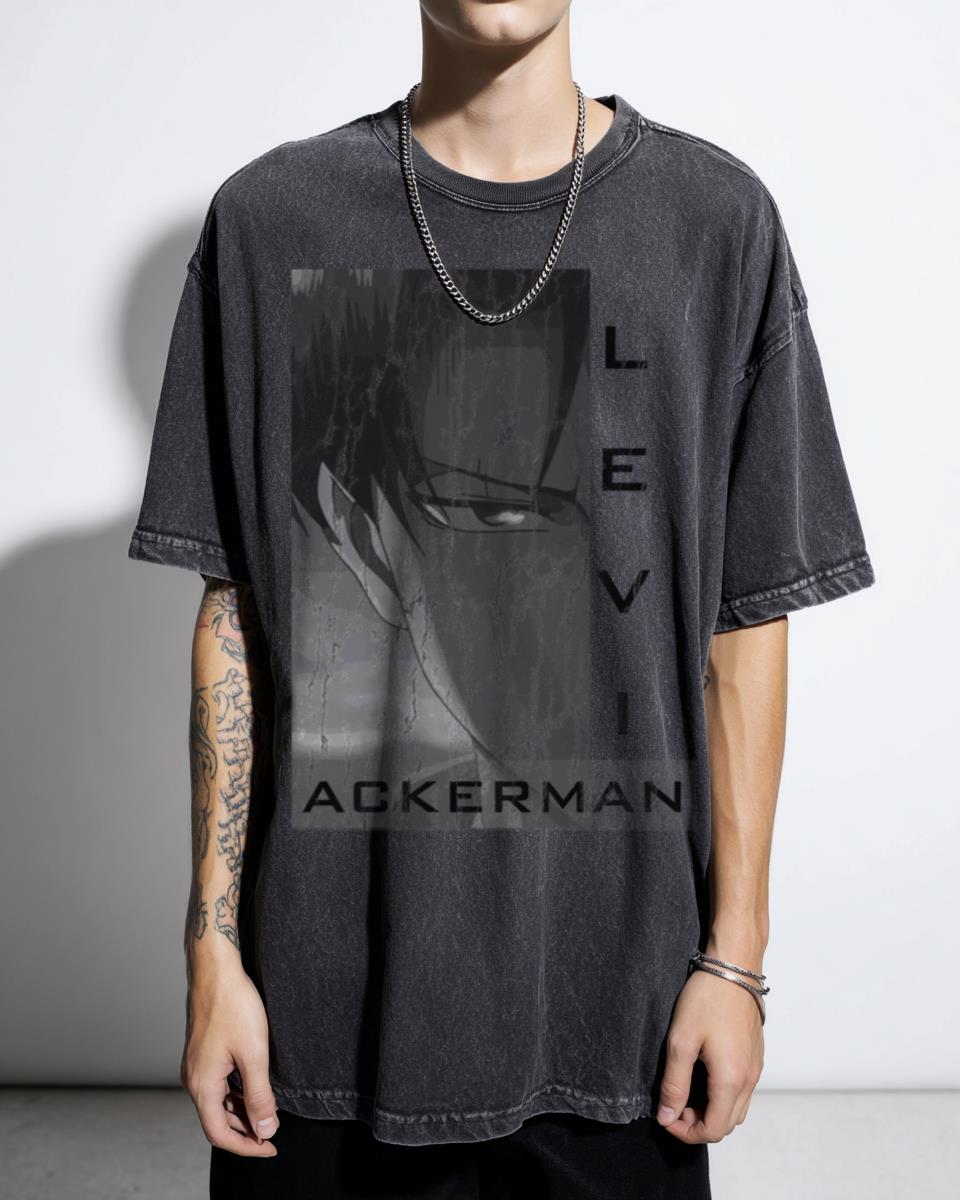 Retro Black & White Anime Eyes Aesthetic T-Shirt - Vintage Kawaii Otaku Unisex