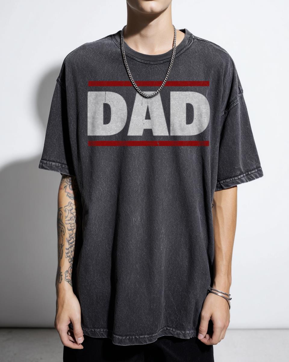 Retro Eighties Rap Album Cover T-Shirt - Cool Dad Father's Day Music Gift