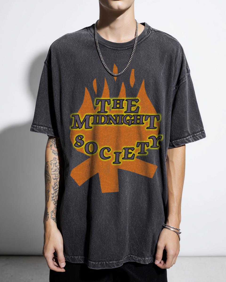 Retro Nickelodeon The Midnight Society T-Shirt - Are You Afraid Of The Dark 90s TV Tee