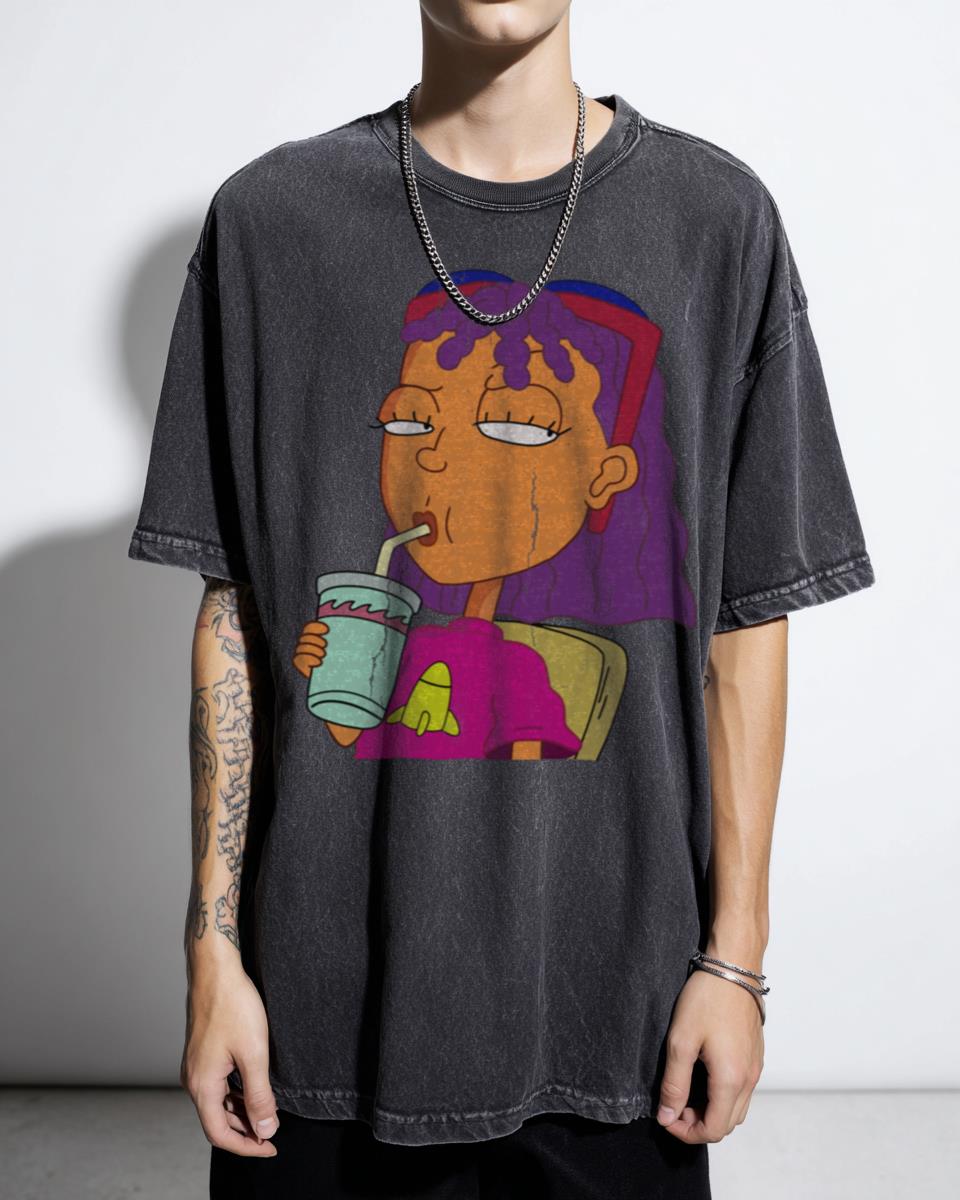 Retro Rocket Power Reggie T-Shirt - Classic 90s Nickelodeon Cartoon