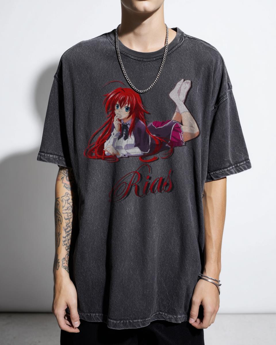 Rias Gremory Highschool DxD Ecchi Anime T-Shirt - Japanese Waifu Fan Apparel