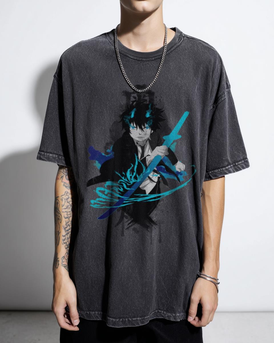 Rin Okumura Ao No Exorcist T-Shirt | Blue Exorcist Anime