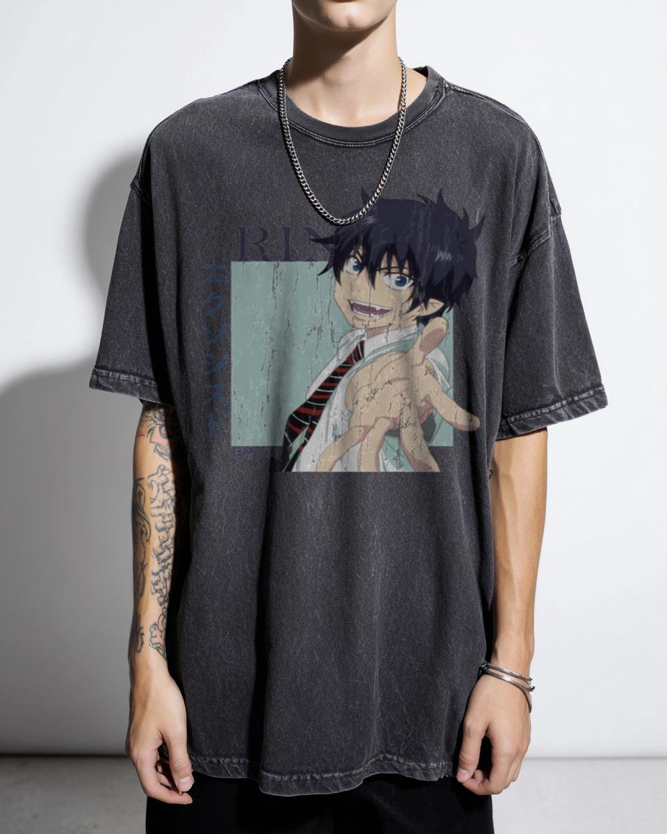 Rin Okumura Blue Exorcist Anime T-Shirt - Shonen Demon Slayer