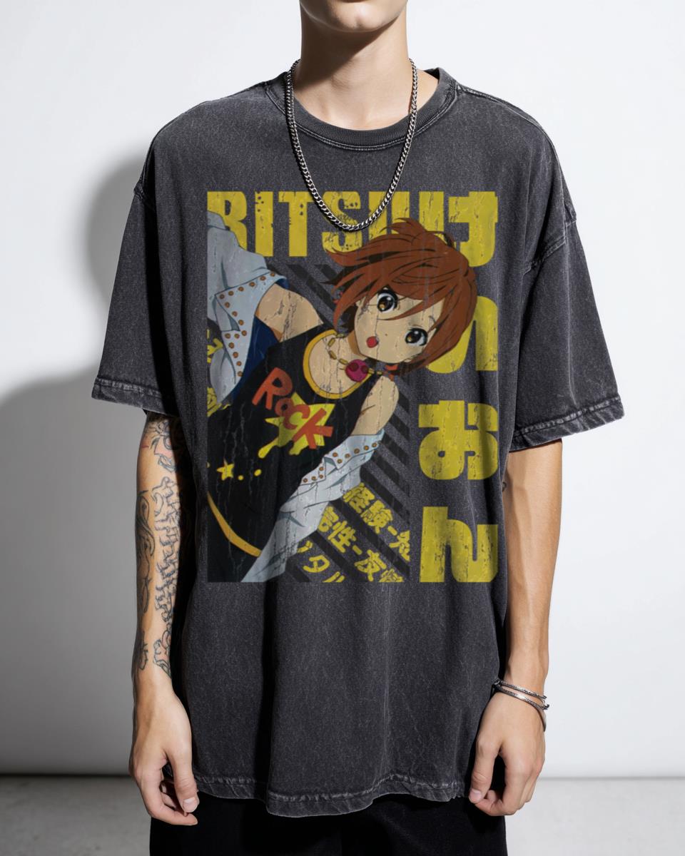 Ritsu Tainaka K-ON! Anime Girl T-Shirt - Kawaii Manga Fan Unisex