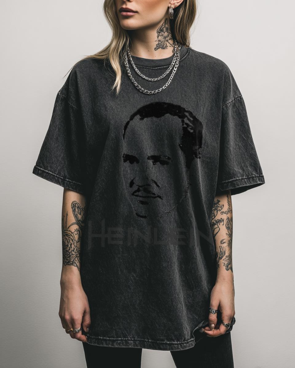 Robert A. Heinlein Silhouette T-Shirt | Sci-Fi Author Tee