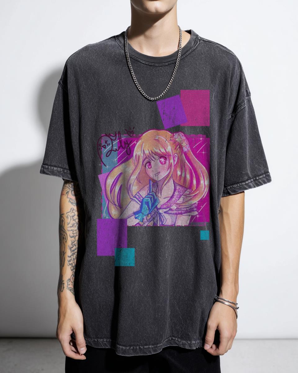 Ruby Hoshino Oshi No Ko Fan Art Idol Anime T-Shirt