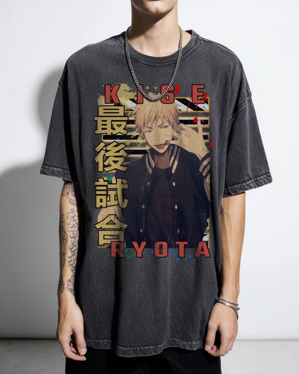 Ryouta Kise Kuroko's Basketball Urban Anime T-Shirt - Kuroko no Basuke Fan Unisex