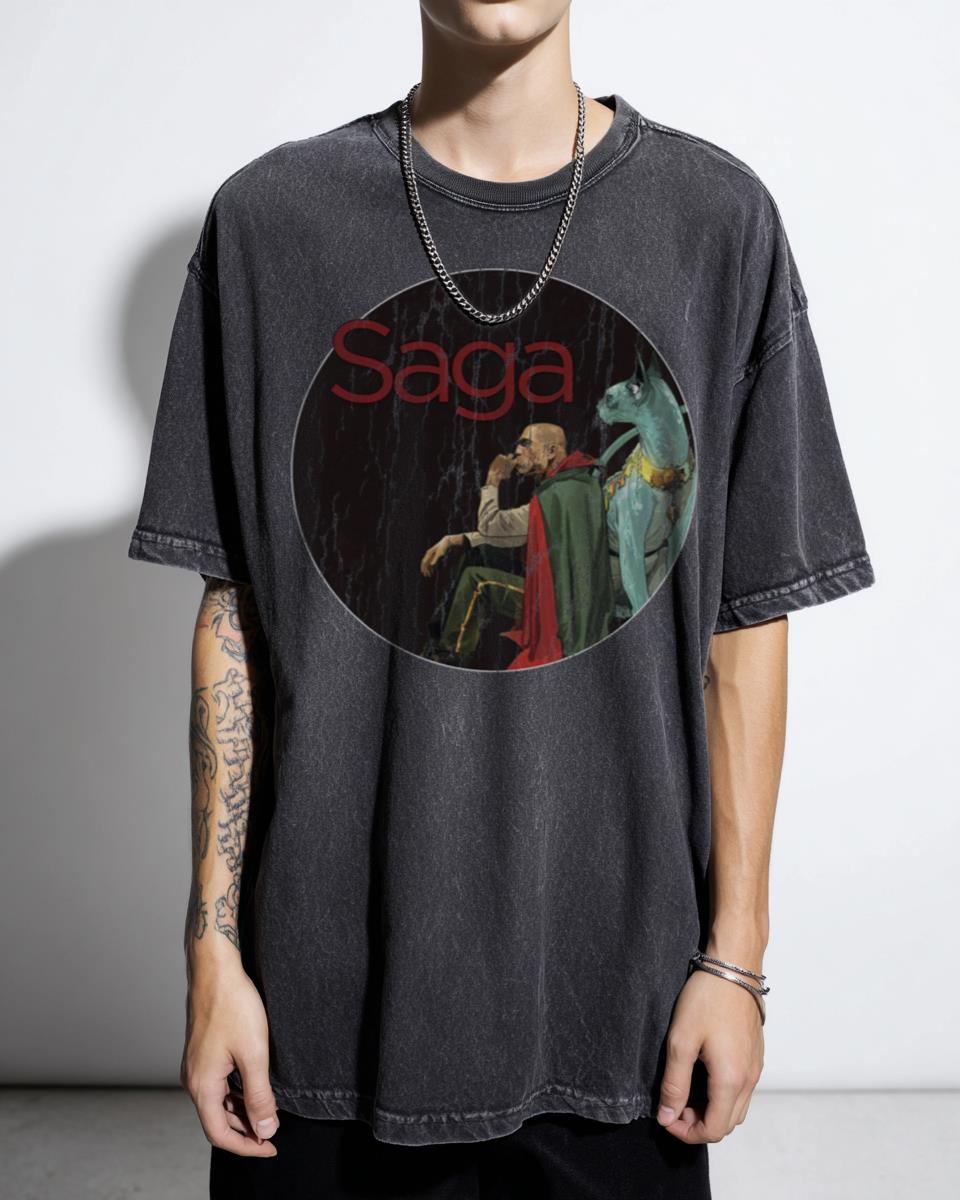 Saga Comic Book The Will Character T-Shirt - Sci-Fi Fantasy Fan Unisex