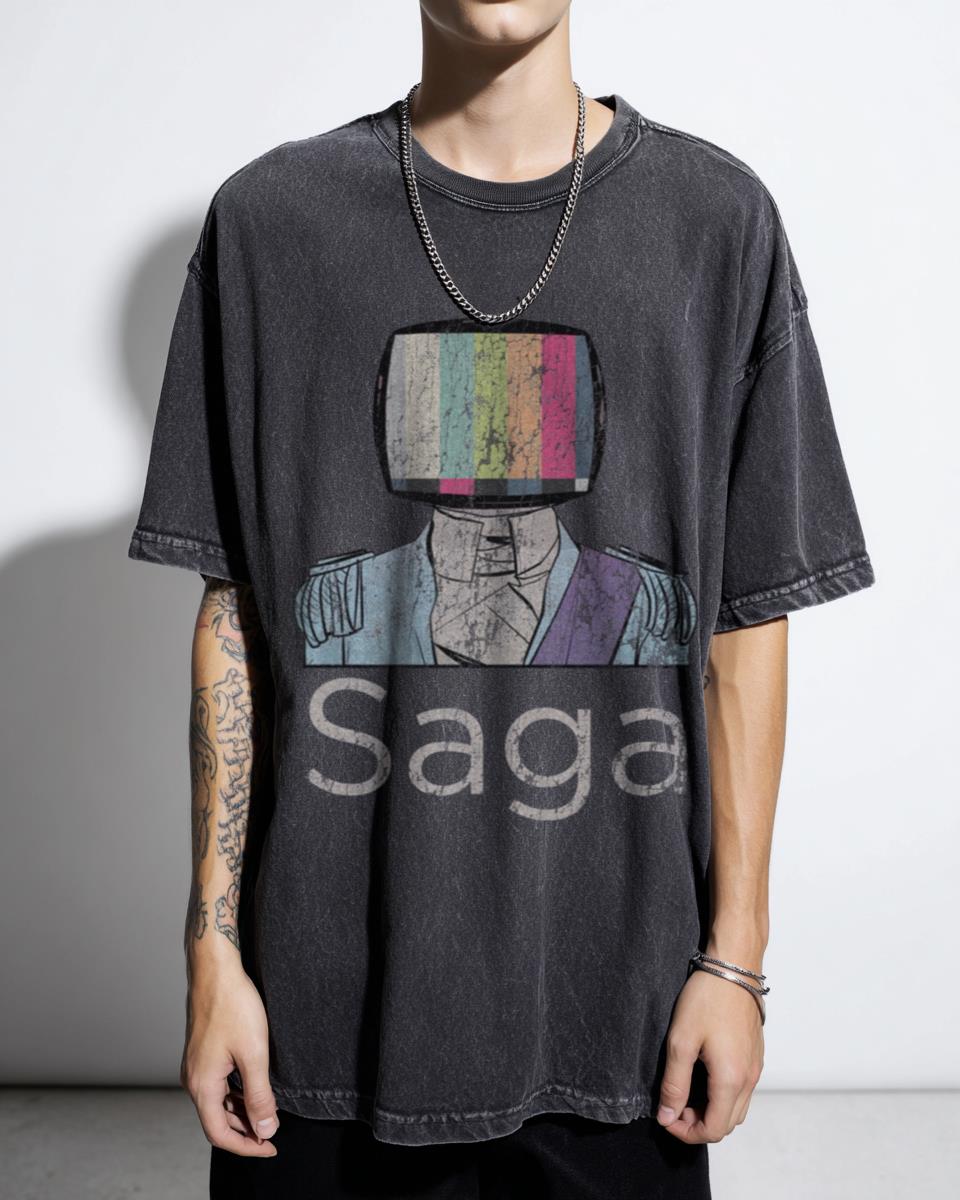 Saga Comic Prince Robot IV T-Shirt | Sci-Fi Fantasy Fan