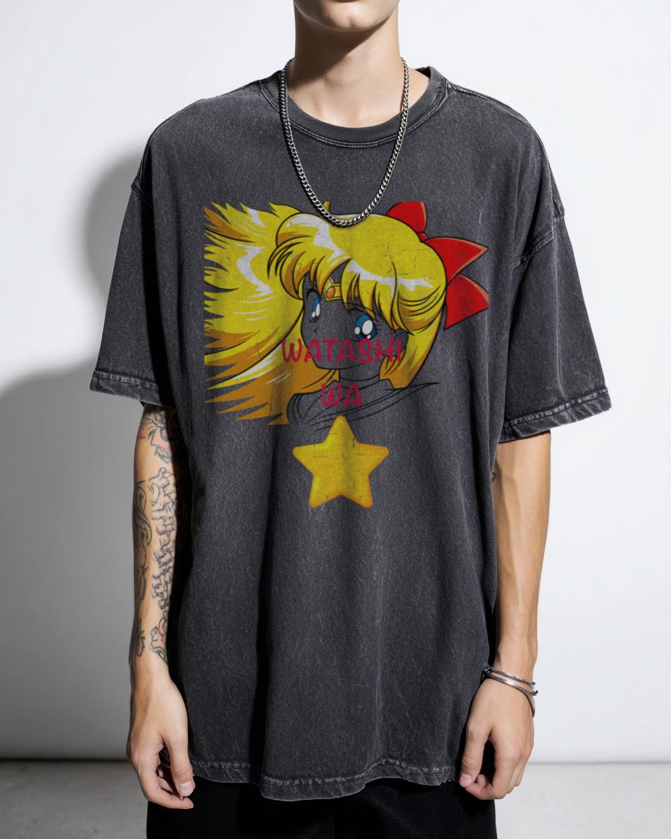 Sailor Venus T-Shirt | 'I'm a Star' Anime Magical Girl Graphic