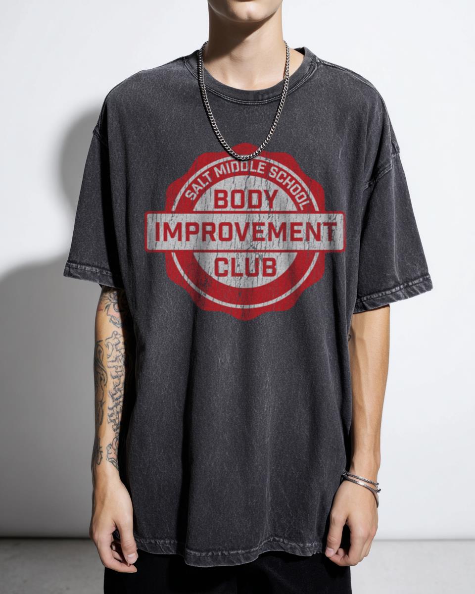 Salt Middle School Body Improvement Club Mob Psycho 100 Tee
