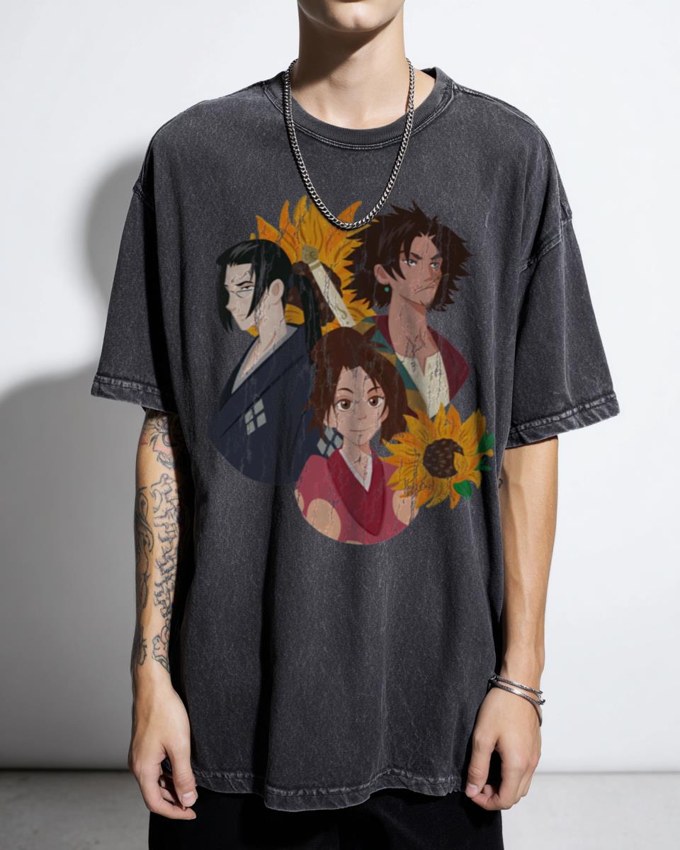 Samurai Champloo Anime Graphic T-Shirt - Japanese Hip-Hop Samurai Fan Unisex