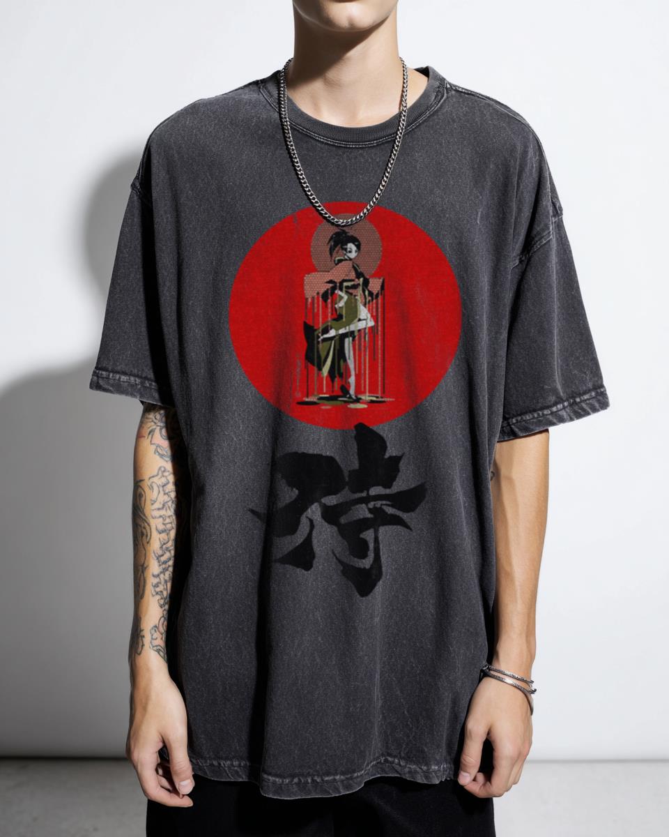 Samurai Champloo Fuu T-Shirt | Japanese Geisha Anime Graphic Tee
