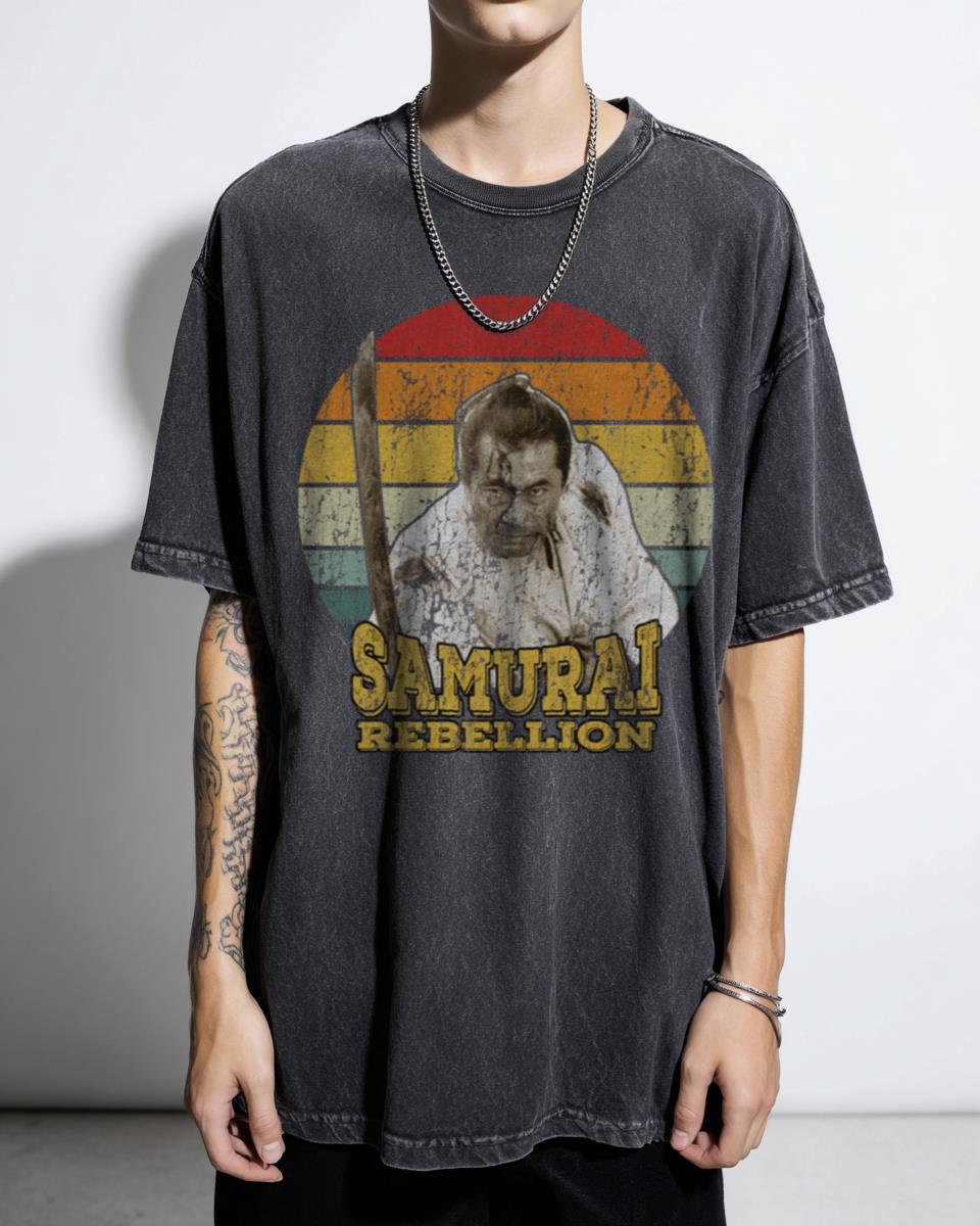 Samurai Rebellion T-Shirt | Anime Gangster Graphic Tee