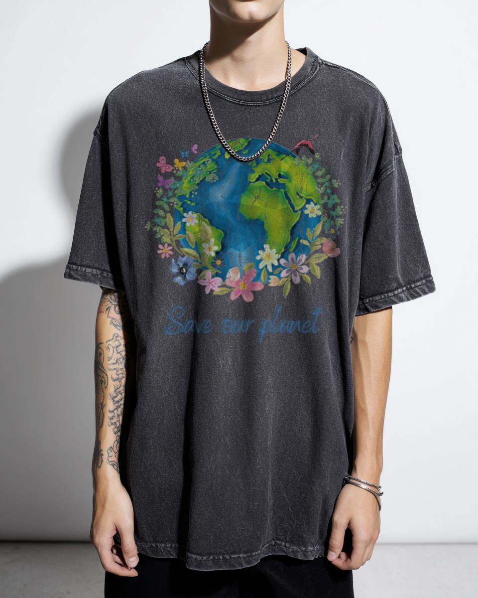 Save Our Planet Earth Day Ecology T-Shirt - Reduce Reuse Recycle Unisex
