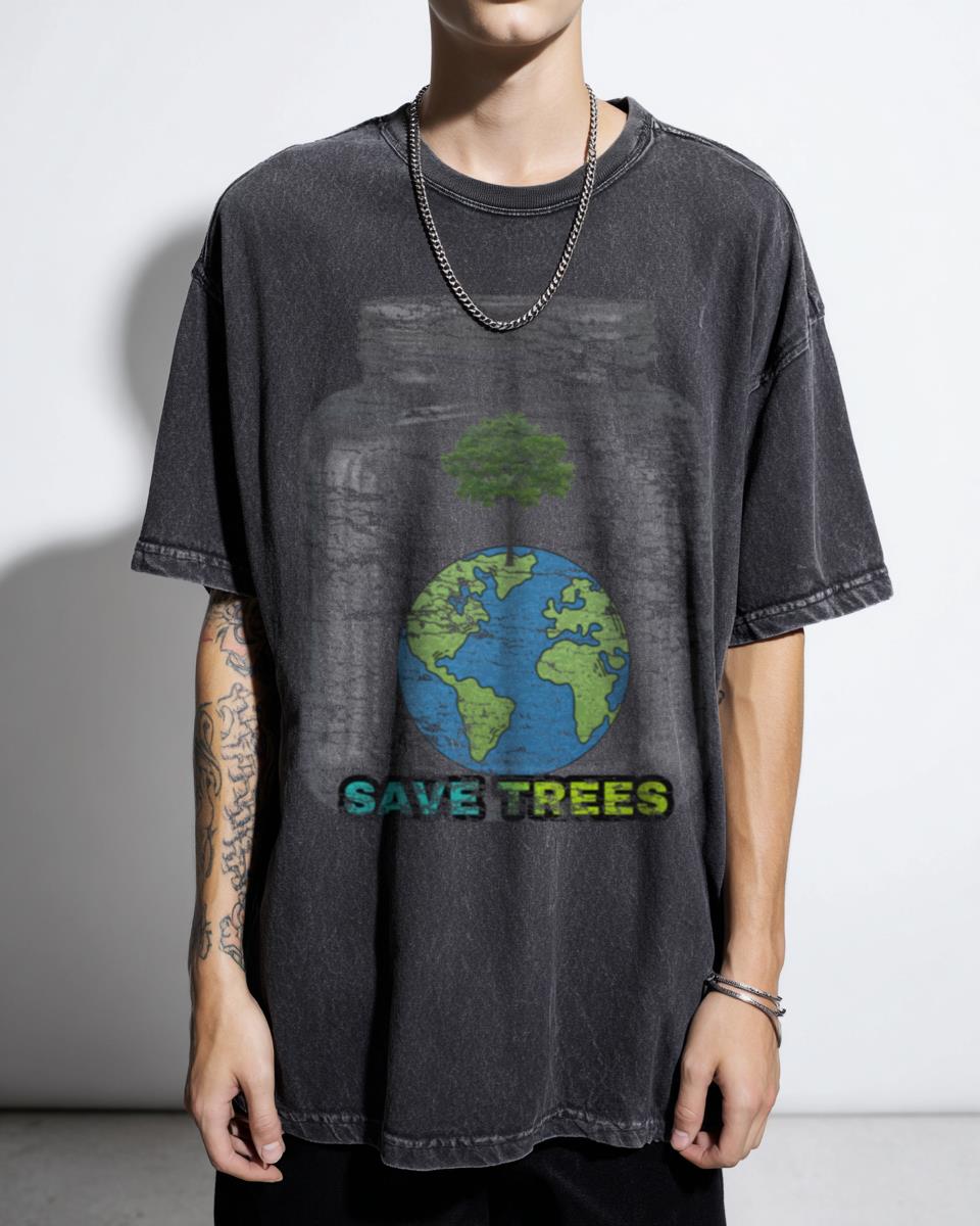 Save Trees T-Shirt | Environmental Nature Conservation Tee