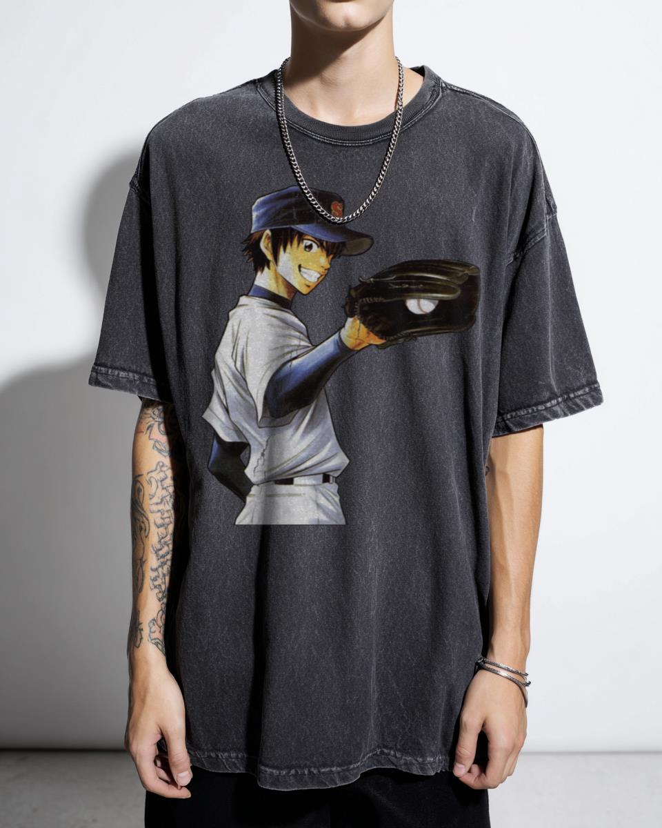 Sawamura Eijun Ace of Diamond Anime T-Shirt - Baseball Manga Fan Art