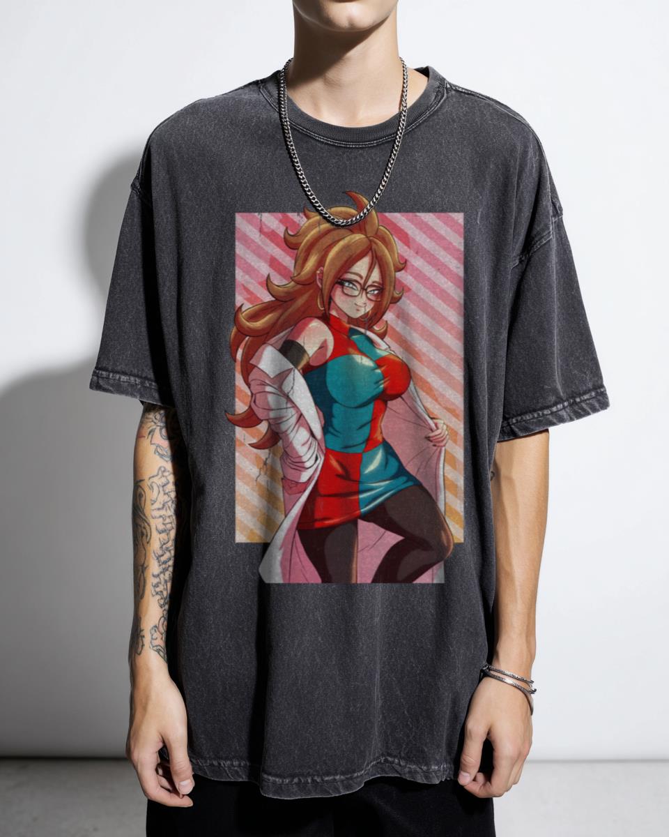 Scientist Android 21 Dragon Ball Super Anime T-Shirt - Sexy DBS Girl