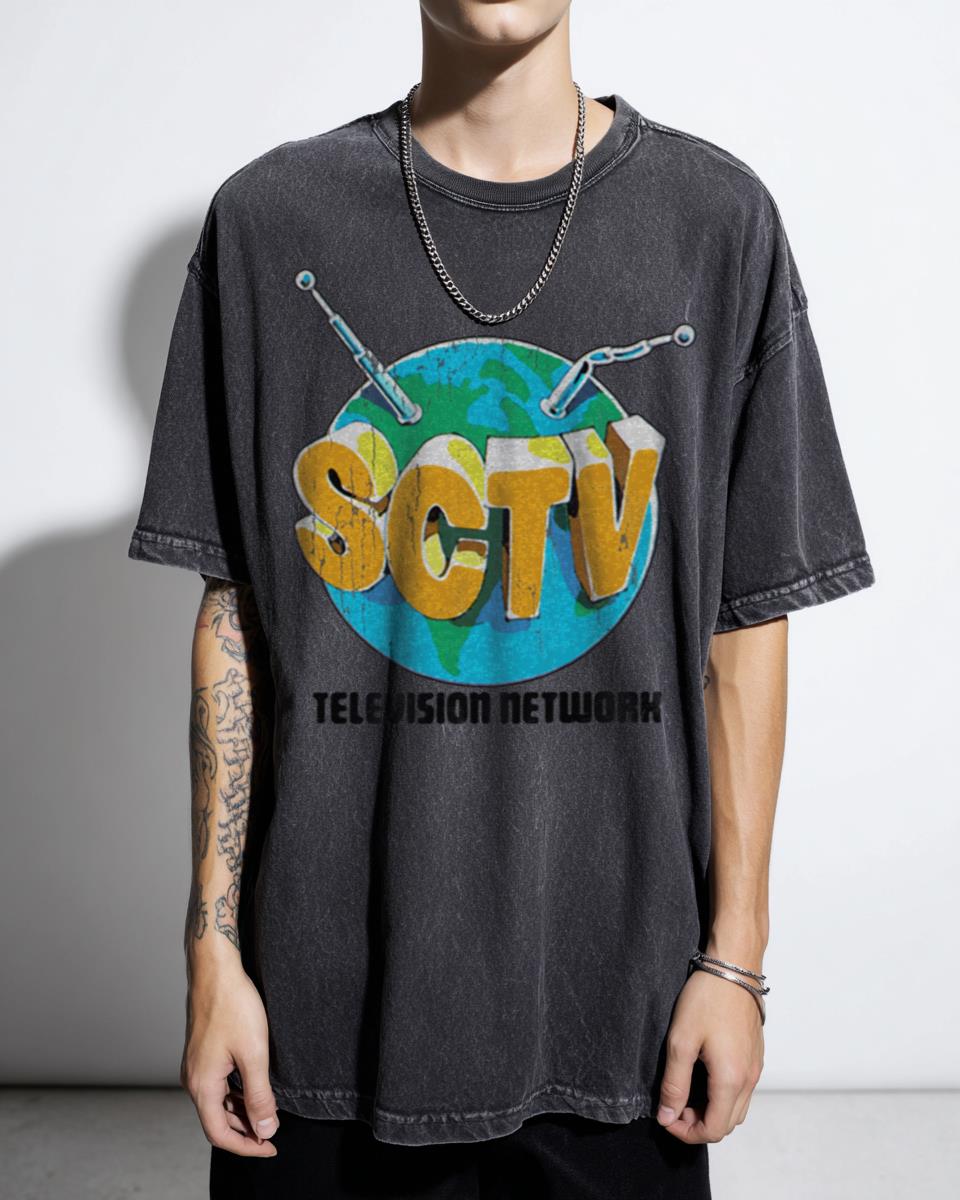 SCTV Television Network 80s Comedy T-Shirt - Second City TV Retro Fan Gift