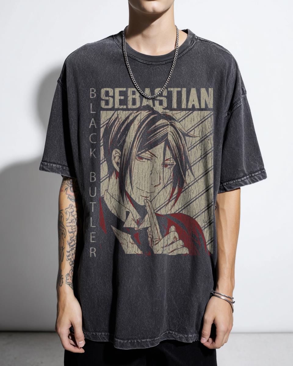 Sebastian Michaelis Black Butler Anime Manga T-Shirt