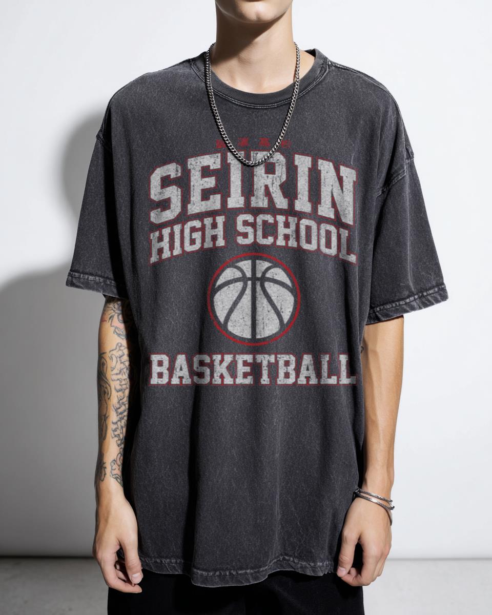 Seirin High School Basketball Anime T-Shirt - Kuroko no Basket Manga Sports