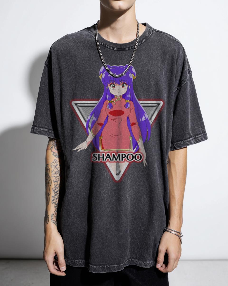Shampoo Ranma 1/2 Anime Character T-Shirt - 80s 90s Retro Manga Fan Art