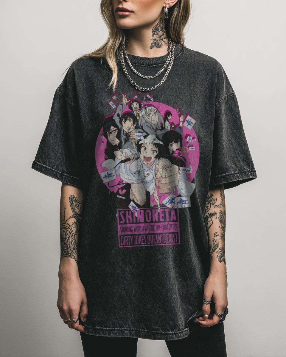 Shimoneta Kawaii Anime T-Shirt – Cute Japanese Manga Fan Art Apparel