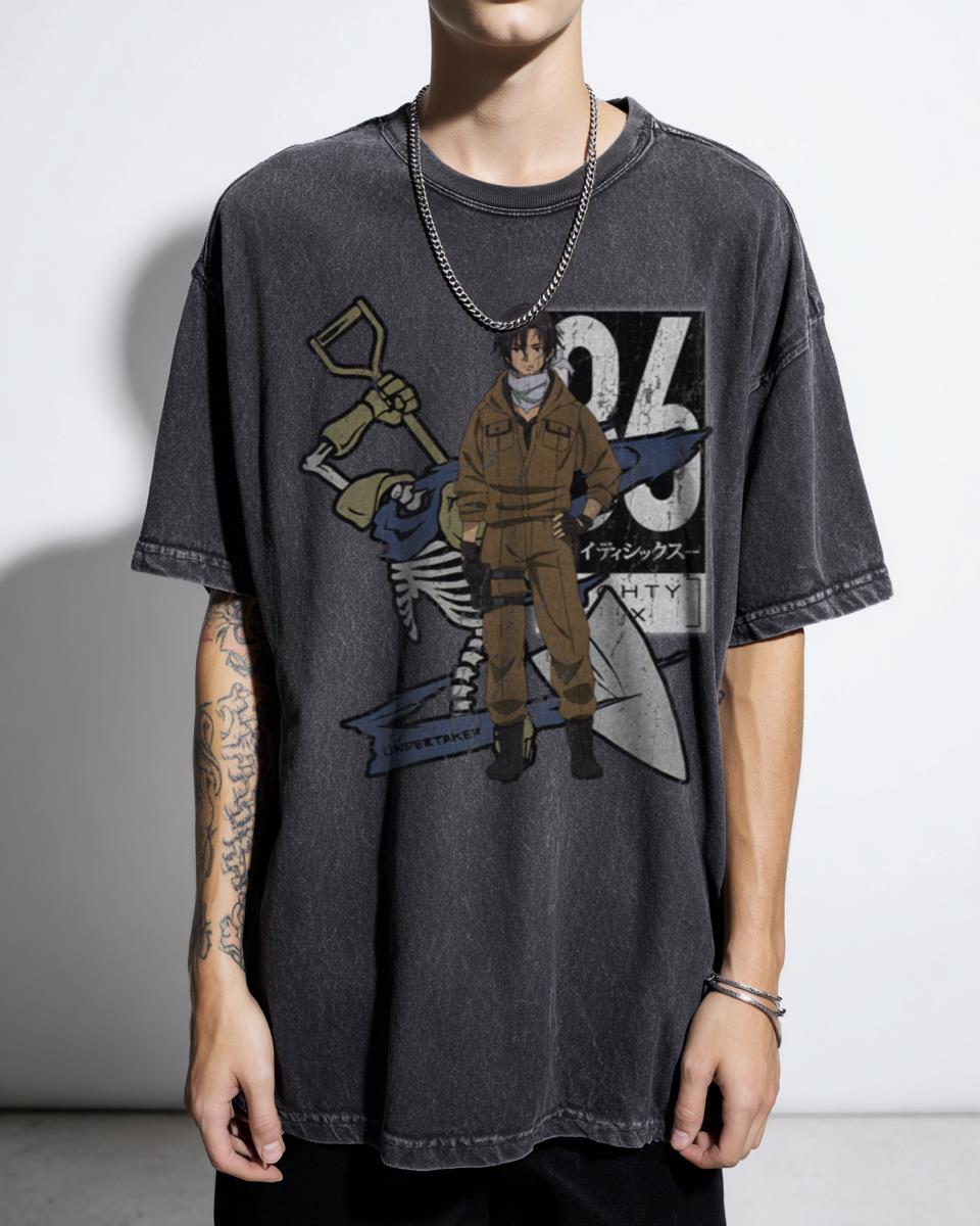 Shinei Nouzen 86 Eighty Six T-Shirt | Undertaker Anime Tee
